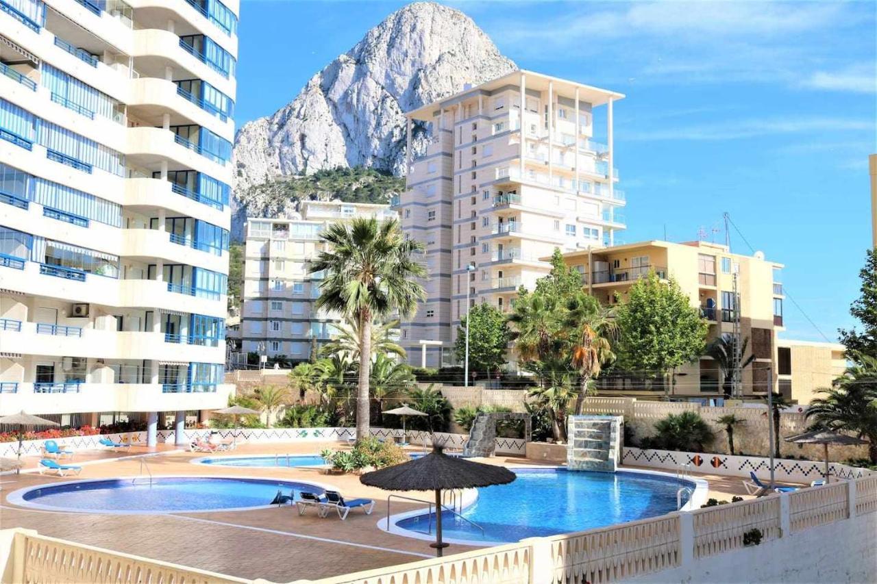 11B Tb 2º Linea De Playa 1 Dormitorio Y Wifi Calpe Eksteriør bilde