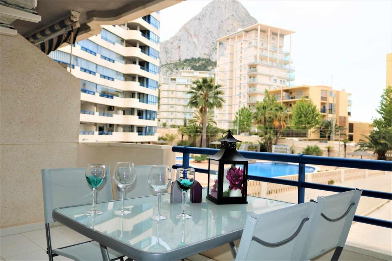 11B Tb 2º Linea De Playa 1 Dormitorio Y Wifi Calpe Eksteriør bilde