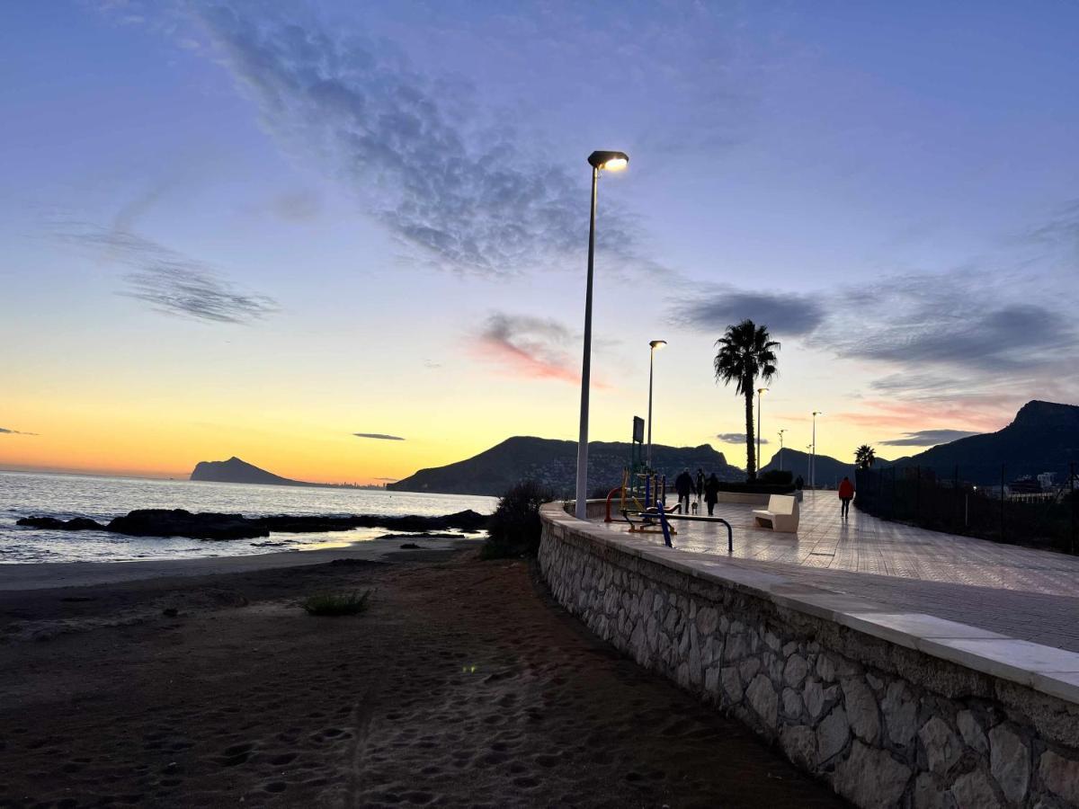 11B Tb 2º Linea De Playa 1 Dormitorio Y Wifi Calpe Eksteriør bilde