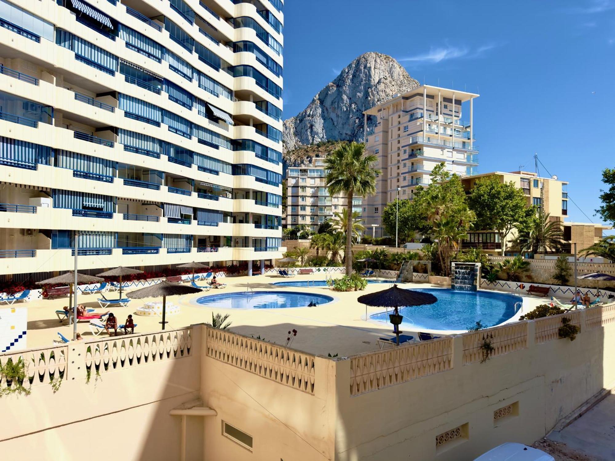 11B Tb 2º Linea De Playa 1 Dormitorio Y Wifi Calpe Eksteriør bilde
