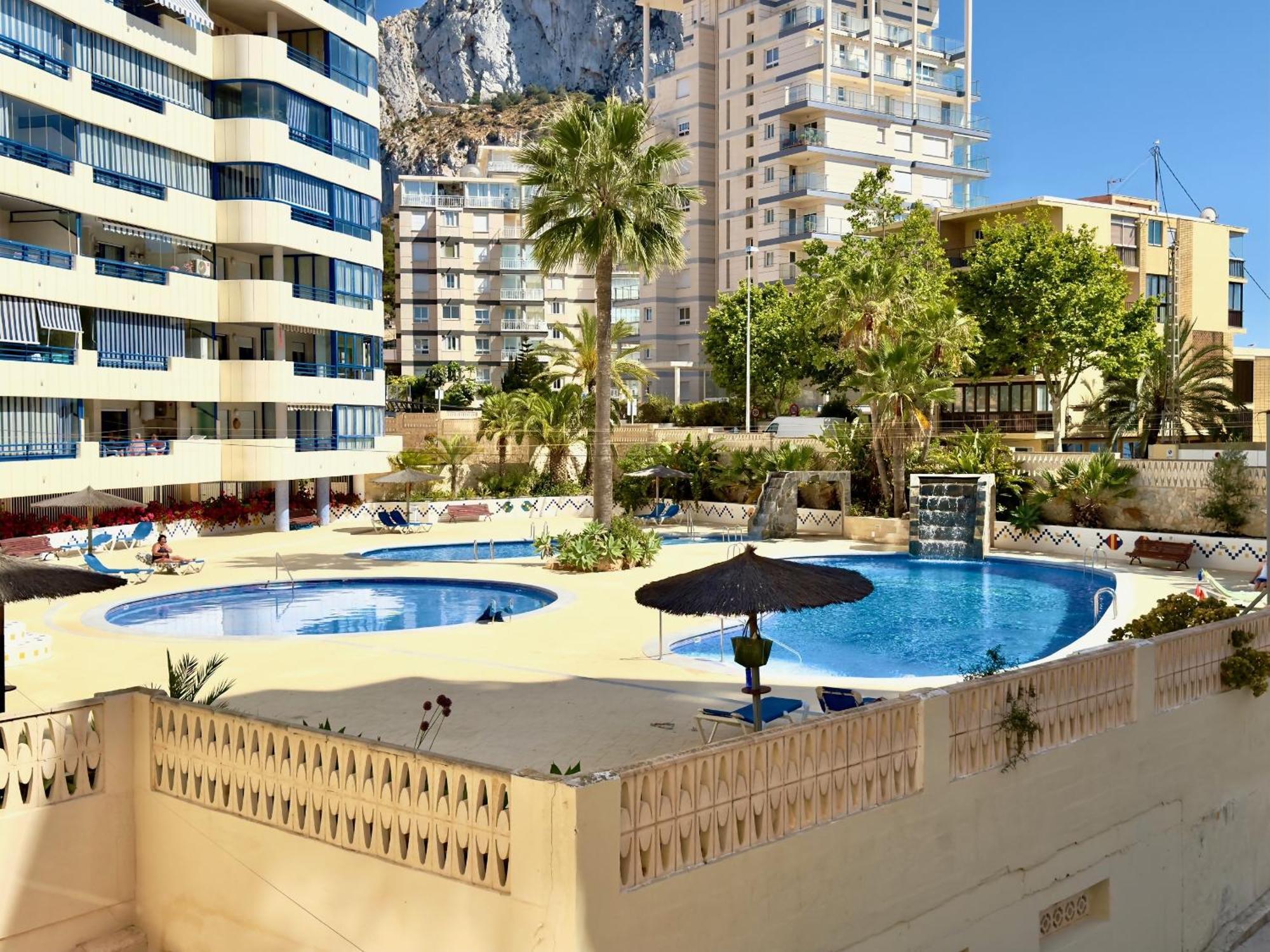 11B Tb 2º Linea De Playa 1 Dormitorio Y Wifi Calpe Eksteriør bilde